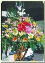 H311-繡球系列(紅掌,桔梗,百合)